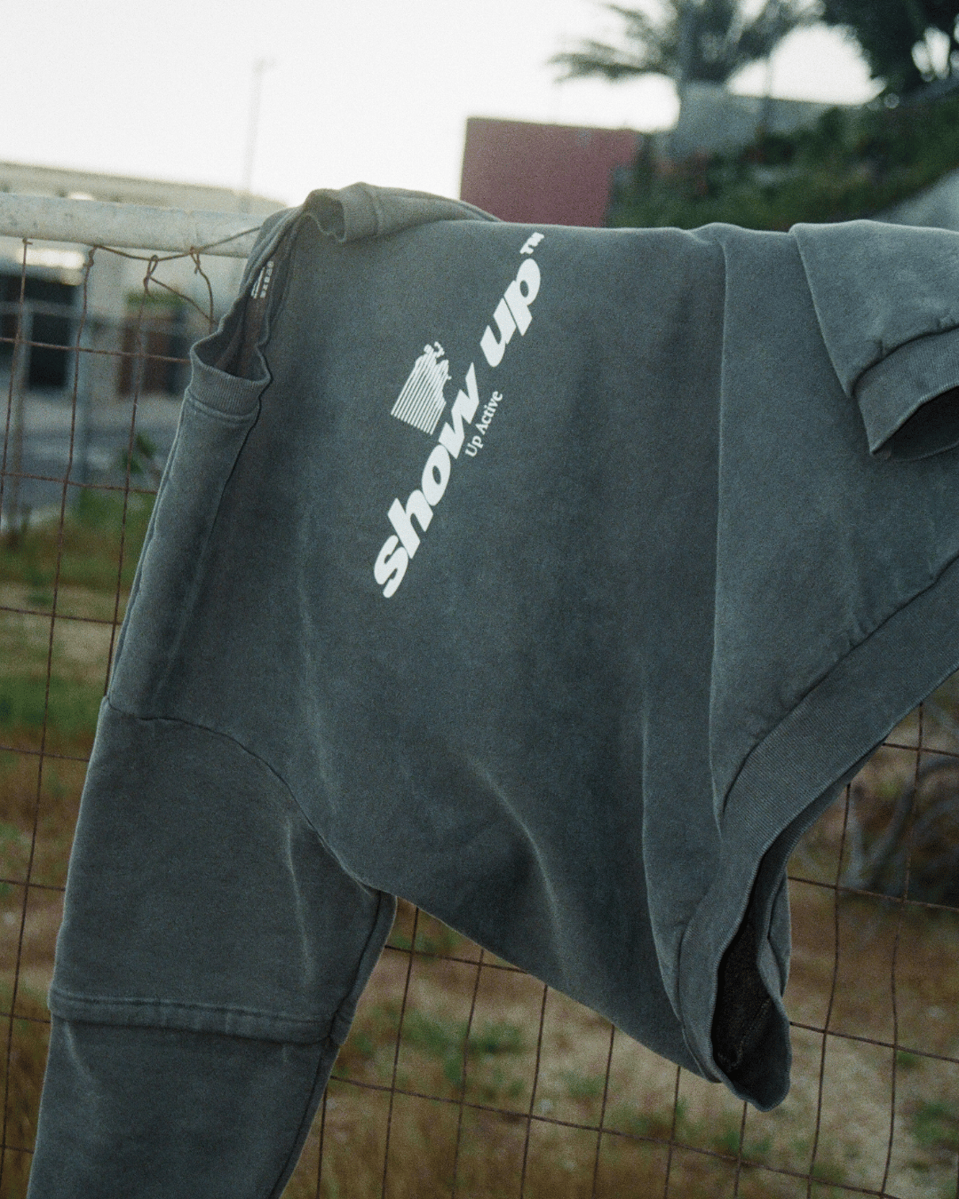 Show Up Crew - Dark Olive-2