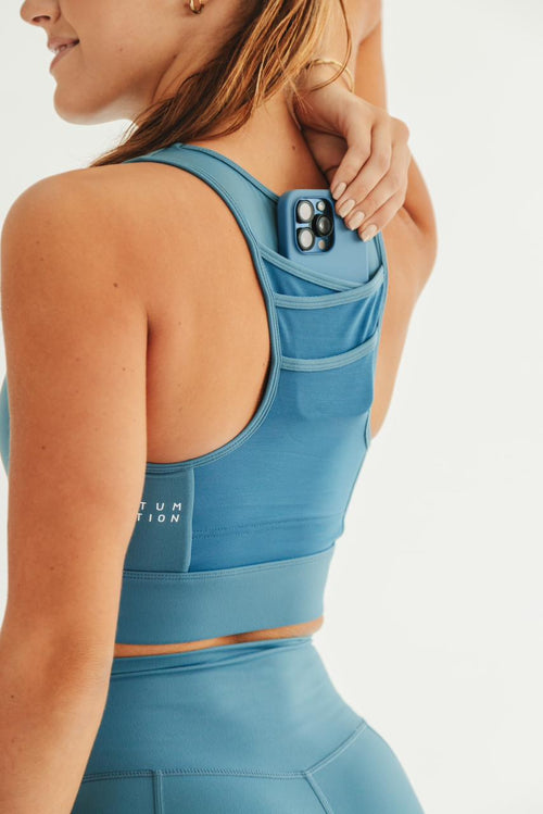 Crop Bra - Cielo